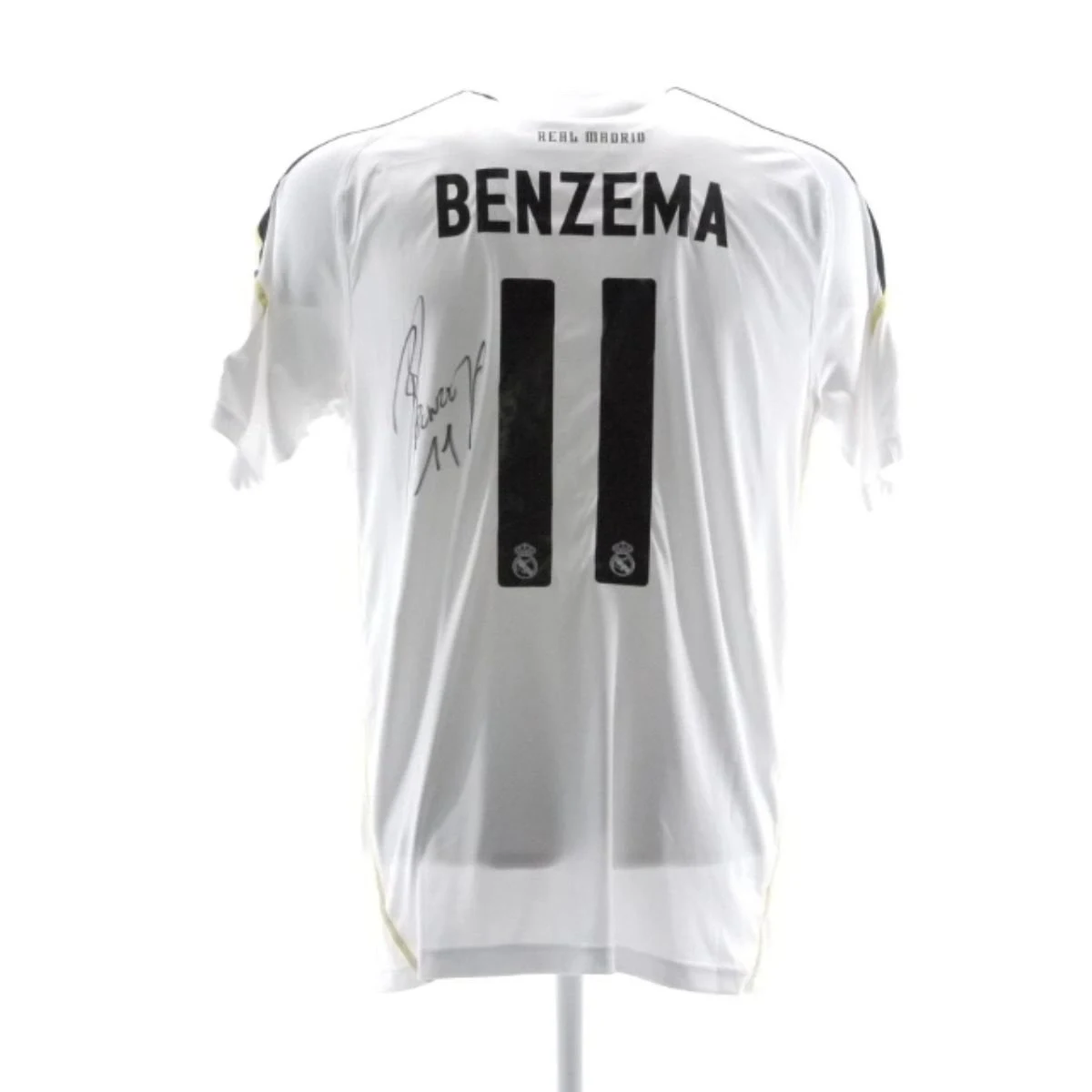 Karim Benzema Signed Real Madrid 2009/10 Shirt