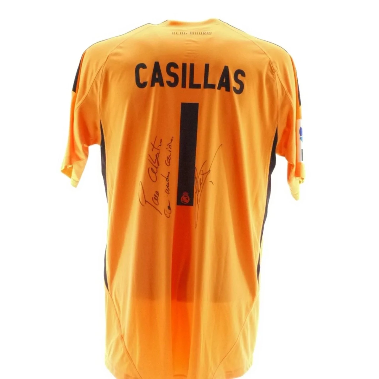 Iker Casillas Signed Real Madrid 2009/10 Shirt