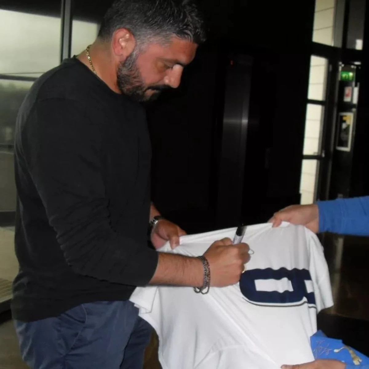 Gennaro Gattuso Signed Italy 2008 Shirt